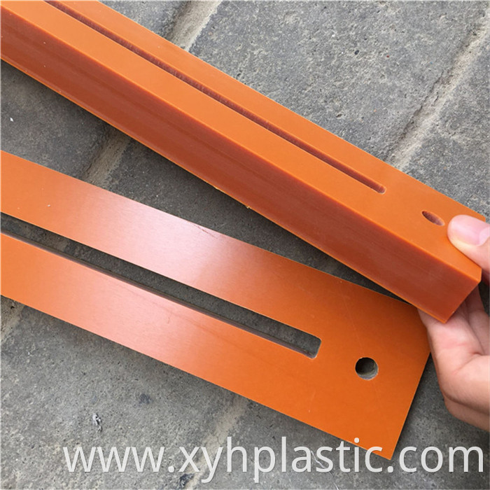 Orange Bakelite Block